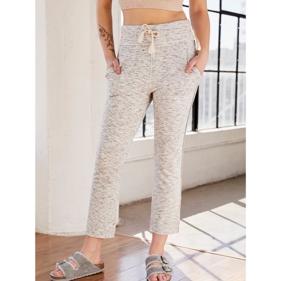 Free People Pants - NWT FP Movement Solid Wild Side Flare / White